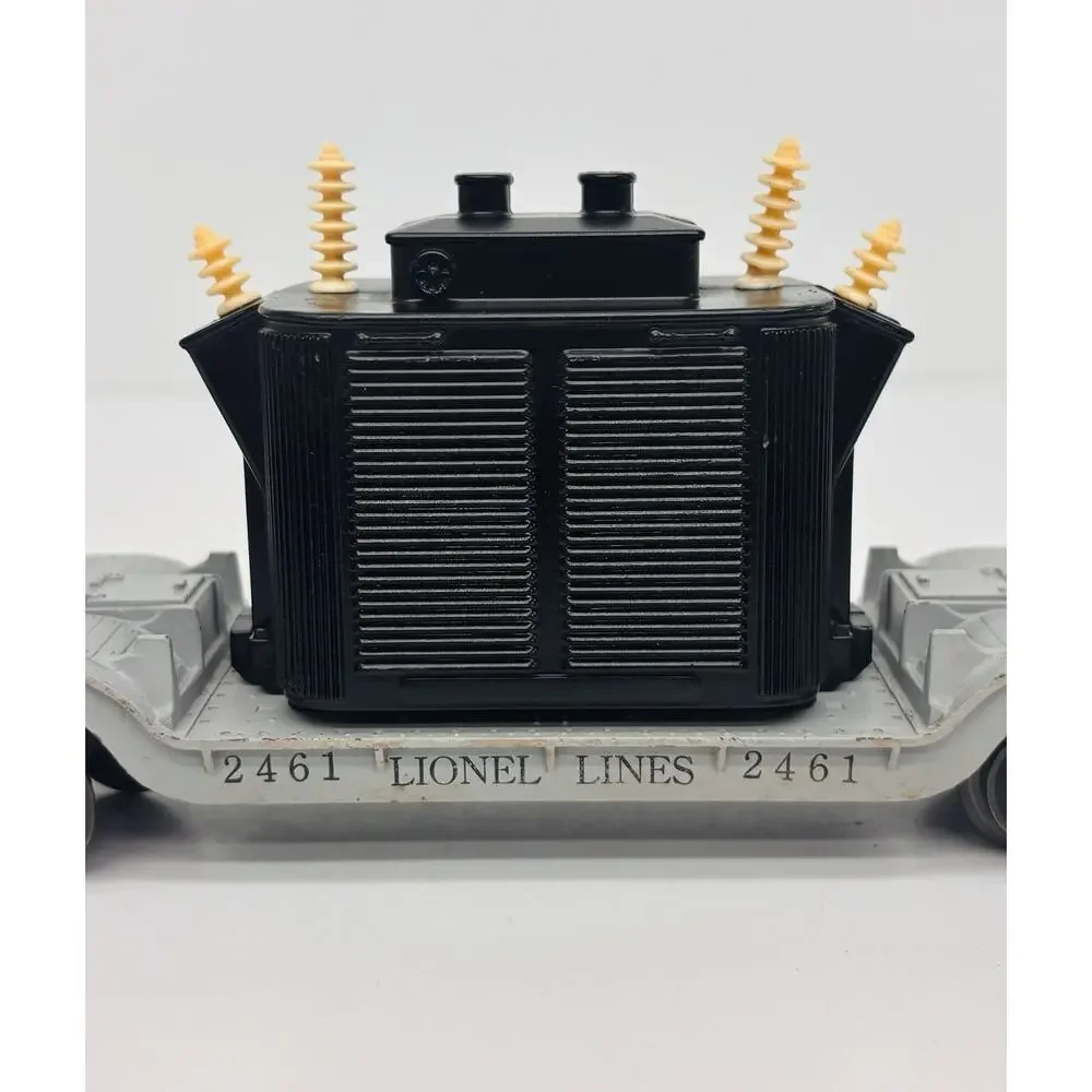 Lionel Postwar Depressed Transformer Flat Car 2461 w/ Original Box